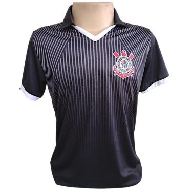 Imagem de Camiseta Esportiva Corinthians Polo Licenciada Spr Sports - Kappa CO0119031-Feminino
