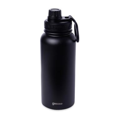 Imagem de Garrafa Térmica Gocase Fresh Inox Parede Dupla Isolada À Vácuo 950ml - Preto