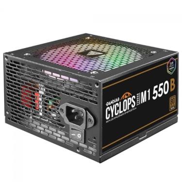 Imagem de Fonte de Alimentação Gamdias Cyclops M1-550B - 550W, 80 Plus, Bronze, PFC Ativo, RGB, S/Cabo