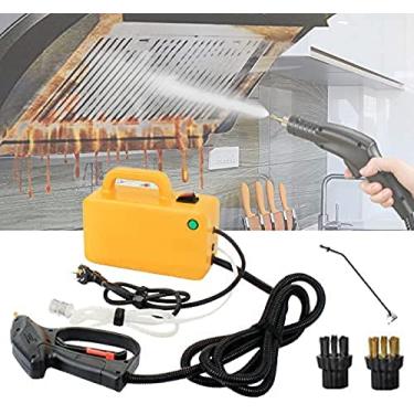 Imagem de Limpador a vapor de alta pressão 3000W, máquina portátil de limpeza a vapor multifuncional para condicionadores de ar domésticos, bancada de cozinha, carpete, sofá, juntas de tijolo, brinque