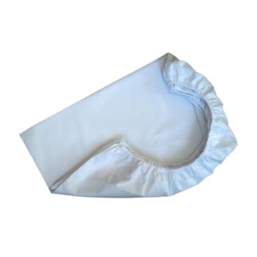 Imagem de Kit Jogo De Lençol Para Mini Berço Portatil Co-Bed Safety 1st Side By Side Lado a Lado Kiddo Com Capa Impermeavel Para Colchão (2 Branco/ 1 Cinza)