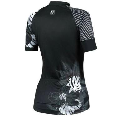 Imagem de Camisa Feminina Free Force Sport Hibis Preto/Cinza G