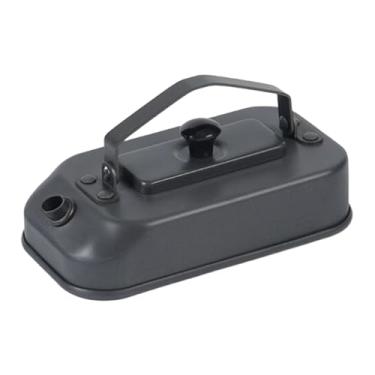 Imagem de harayaa Chaleira de água para acampamento, chaleira pequena de liga de alumínio para ferver água, 200ml para cozinhar churrasco, caminhadas, PRETO