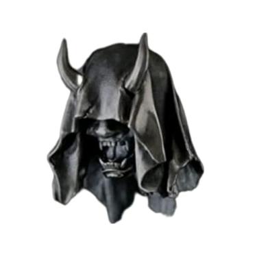 Imagem de Corrente com Pingente Aço Inox viking Caveira masculino crânio