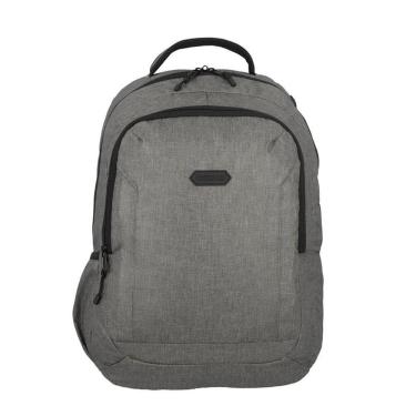 Imagem de Mochila Para Notebook Em Poliéster American Tourister By Samsonite Newport Plus Cinza E Preto