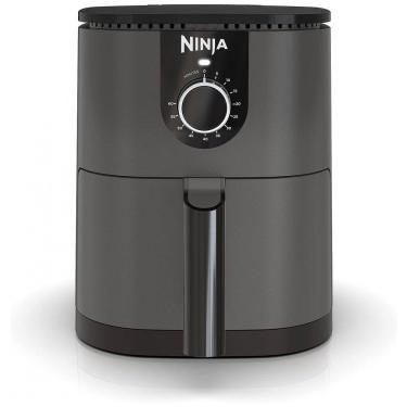 Imagem de Mini Air Fryer Fritadeira Elétrica 2L com Temporizador, 1000W, 110V, NINJA AF080, Cinza