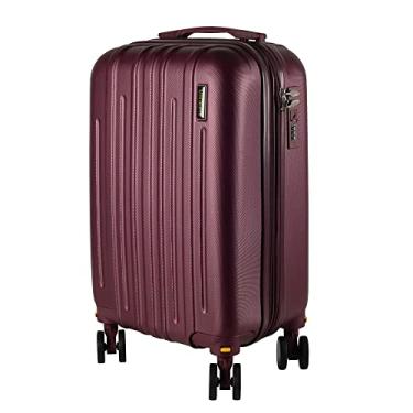 Imagem de Mala de Bordo 10KG Expansível Padrão Anac Giratória Lisboa (Vinho Lisboa)