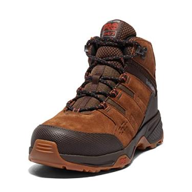 Imagem de Timberland PRO Switchback Lt Bota masculina de caminhada industrial com bico de segurança de 15 cm, Marrom/chiclete - 2024, 7.5 Wide