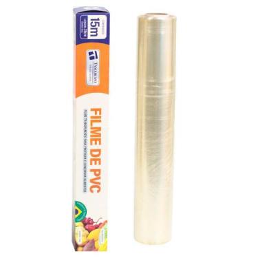 Imagem de Rolo Bobina Filme Pvc 28cmx15m Caixa Com 25 Unidades - TAMAROZZI EMBAL