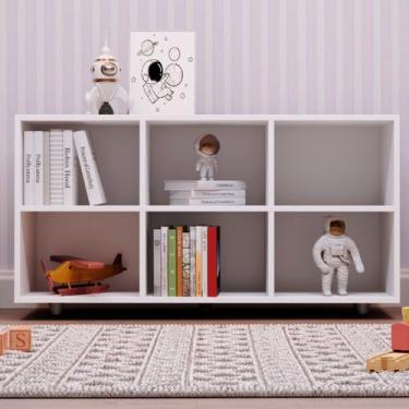 Imagem de Nicho Organizador 6 Nichos Branco - Movelbras, Branco