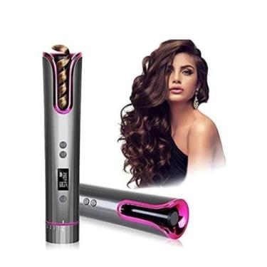 Imagem de Modelador Ondulador de Cachos Portátil Recarregável USB Profissional -