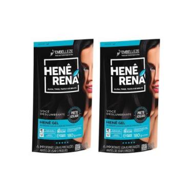 Imagem de Hene Rena 180G Preto ulado - Kit Com 2Un - Embelleze