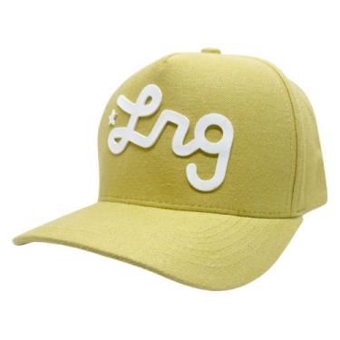 Imagem de Boné LRG Aba Torta Acess Lifte Amarelo, Único, Amarelo
