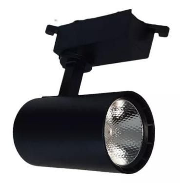 Imagem de Spot Led 10w Para Trilho Eletrificado Bivolt - APOLLO , Preto, Branco-