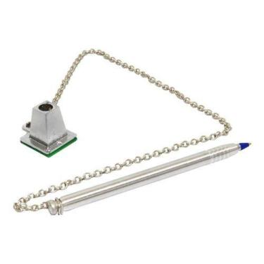 Imagem de Canetas Balcão Fixa Com Corrente Para Mesa Tipo Pirâmide - XPTO, Croma