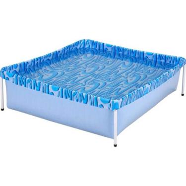 Imagem de Piscina Infantil 400Litros Estrutural Retangular - Mor Ideal para Cria
