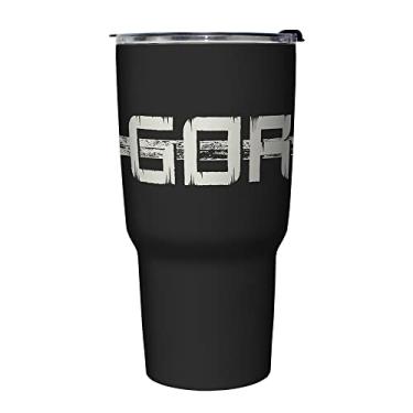 Imagem de Marvel Caneca de viagem isolada de aço inoxidável Gorr Sword 765 ml, multicolorida