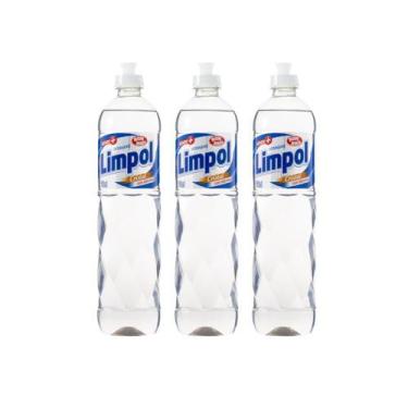 Imagem de Detergente Limpol Cristal Com Glicerina 500Ml Kit 3