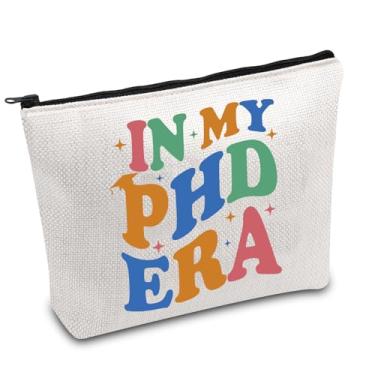 Imagem de FOTAP Sacola PHD Gift In My PHD Era, Doctor Of Philosophy, reutilizável, alça reutilizável, Branco, 14.56 inches tall, 12.59 inches wide, 0.03 inches long