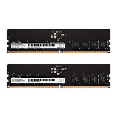 Imagem de TEAMGROUP Kit Elite DDR5 de 32 GB (2 x 16 GB) 6400 MHz PC5-51200 CL52 Non-ECC Unbuffered UDIMM 288 Pin PC PC Desktop Memory Module Ram Suporta Intel & AMD TED532G6400C52DC01