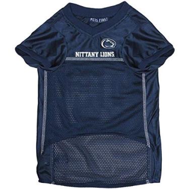 Imagem de Pets First NCAA College Penn State Nittany Lions Jersey de malha para cães e gatos, tamanho GG, camiseta licenciada para cães com seu time favorito de futebol e basquete universitário