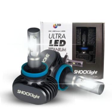 Imagem de Lampada Ultra Led Hb3 Shocklight Titanium 6000K 5000 Lumens