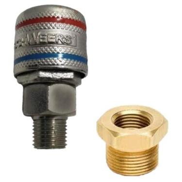 Imagem de Engate pneumático 1/4 Para Balão De Ar Caminhão M22
