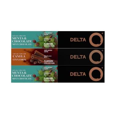Imagem de 30 Cápsulas Delta Q Café Chocolate com Menta e Café Canela