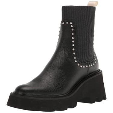 Imagem de Dolce Vita Bota de cano curto feminina Hoven, Couro preto H2o, 38