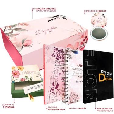 Imagem de Box Mulher Virtuosa + Mulheres da Bíblia Vol. 8 - Livraria Cristã Emme