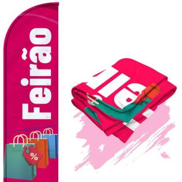 Imagem de Bandeira Para Wind Banner Dupla Face (só tecido) Feirão - Fadrix