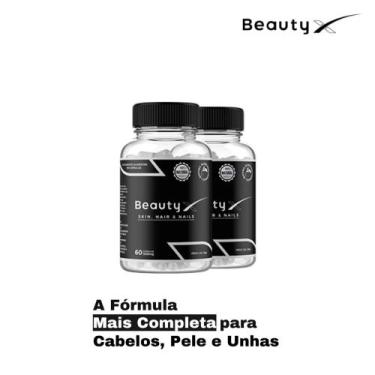 Imagem de Beautyx Cabelos, Pele e unhas 2 Potes 120 Caps (2 Meses)