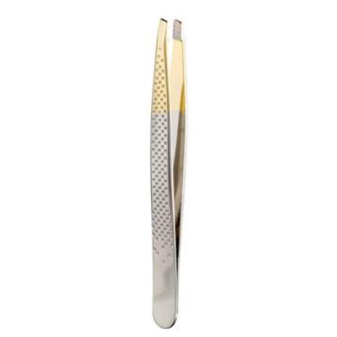 Imagem de Pinca silver gold diagonal enox 1701
