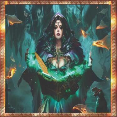 Imagem de Toalha Bruxa Lei Em Veludo + Presente - Loja do taro