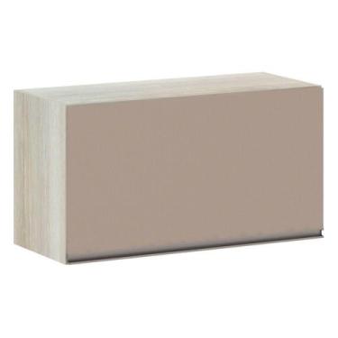 Imagem de Armário Basculante 70cm 1 Porta Luci Legno Crema C/Connect - LUCIANE M