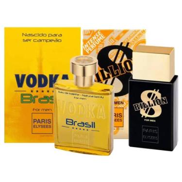 Imagem de Billion For Men + Vodka Brasil Amarelo - Paris Elysees