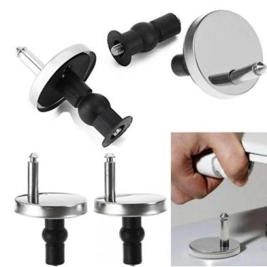 Imagem de KIT Parafusos Do Assento Do Vaso Sanitário Dobradiças Parafuso - Ralph