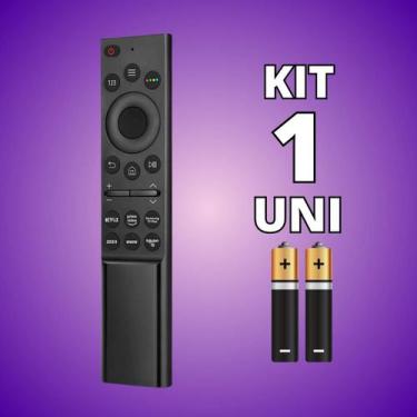 Imagem de Kit Controle Remoto Compatível Com Samsung Smart Prime Vídeo Netflix -