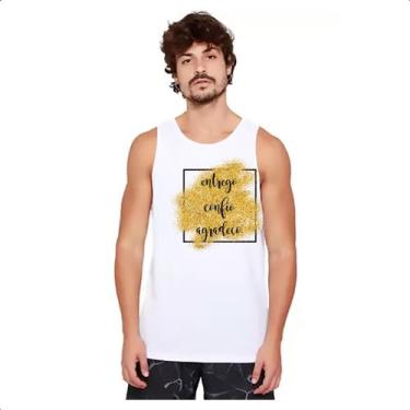 Imagem de Camiseta Regata Ano novo entrego confio agradeco - Alearts, P