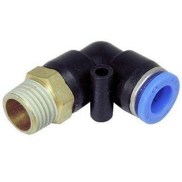 Imagem de Kit 5 Cotovelos Engate Rápido Mercedes Plastico Macho Giratorio 12 Mm 