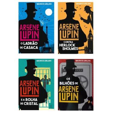 Imagem de Combo 4 livros Arsène Lupin Ladrão de Casaca + 3 - Ciranda Cultural
