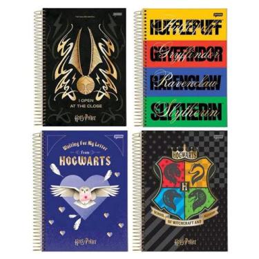 Imagem de Caderno Harry Potter Espiral Médio College 96 Fls Foroni, Harry Potter