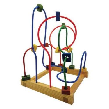 Imagem de Brinquedo aramado infantil de 4 trajetórias colorido - Shoppingnet