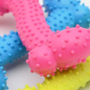 Imagem de Brinquedo para cachorro ossinho baby colorido cravo - FORPET