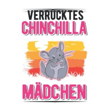 Imagem de Chinchilla Tagesplaner: Verrücktes Chinchilla Mädchen/Kalender 2023 & 2024 / Wochenplaner Tagesplaner Planer/Planungsbuch To-Do-Liste / 6x9 Zoll / 100 ausfüllbare Seiten