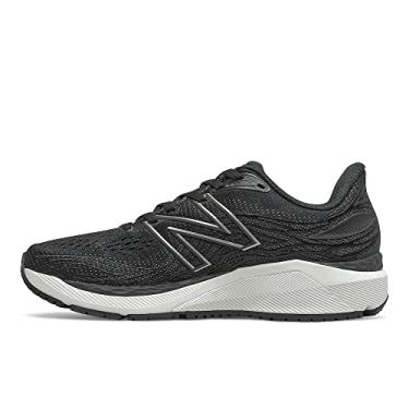 Imagem de New Balance Fresh Foam X 860 V12 Tênis de corrida masculino, Preto/branco, 41