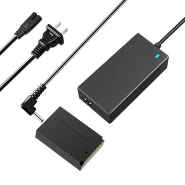 Imagem de F1TP ACK-E12 Adaptador de fonte de alimentação CA DR-E12 DC Kit de acoplador para câmeras Canon EOS M M2 M10 M50 Mark II M100 M200.