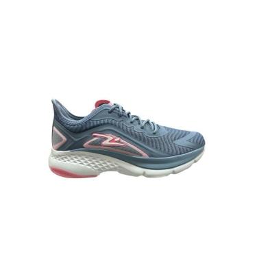 Imagem de Tênis Esportivo Feminino Adrun Acrion Float 9908F Steel Ocean Chiclete-Feminino