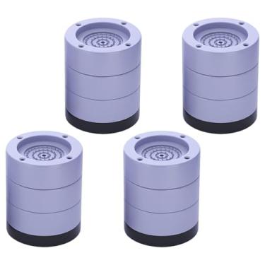 Imagem de DimyFew 4 peças Máquina de lavar almofadas para pés de cama elevadores Risers Risers grossa Risers Non Slip para Mesa Sofá de Grébres, 8.5 Cm de Altura