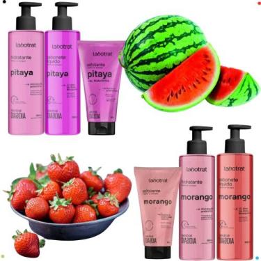 Imagem de Kit Duplo Dia Dia Com Várias Fragrância - Labotrat, Morango, Pitaya, 5